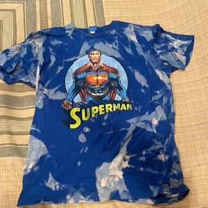 Tye Dye Superman tee